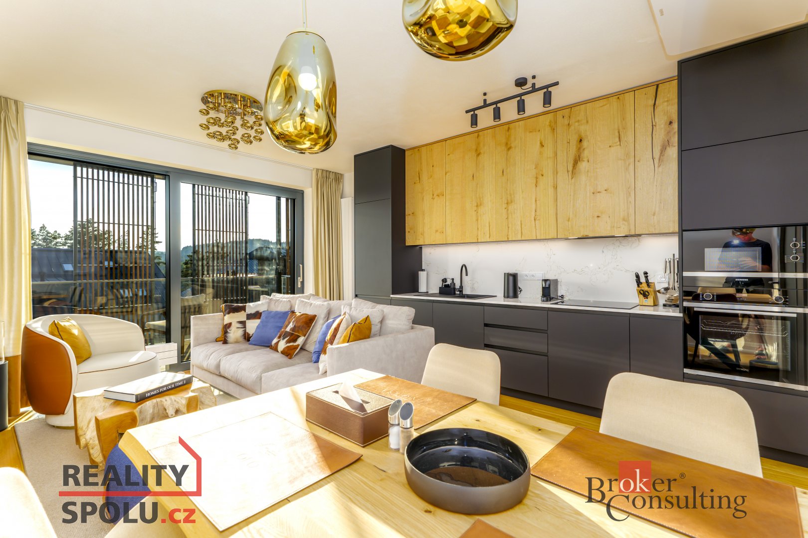 Prodej čtyř zařízených bytů v Molo Lipno Residence