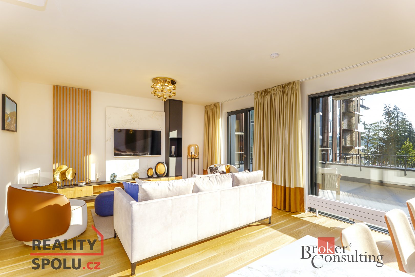 Prodej čtyř zařízených bytů v Molo Lipno Residence